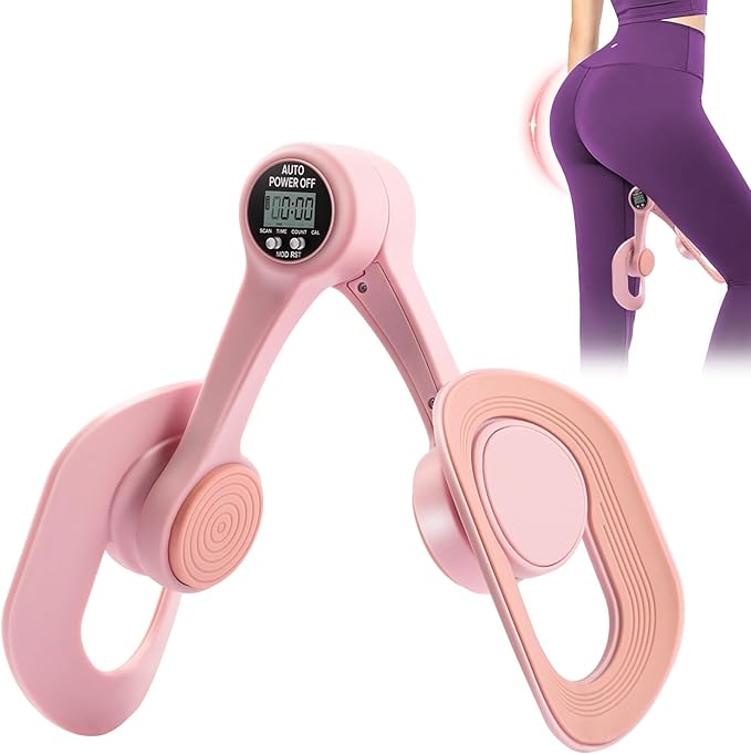 Thigh Trainer Kegel Exerciser - 360° Adjustable Thigh & Pelvic Floor Strengthener, Multi-Function Home Gym Equipment for Women's Inner Thigh, Hip, Leg and Arm Workouts