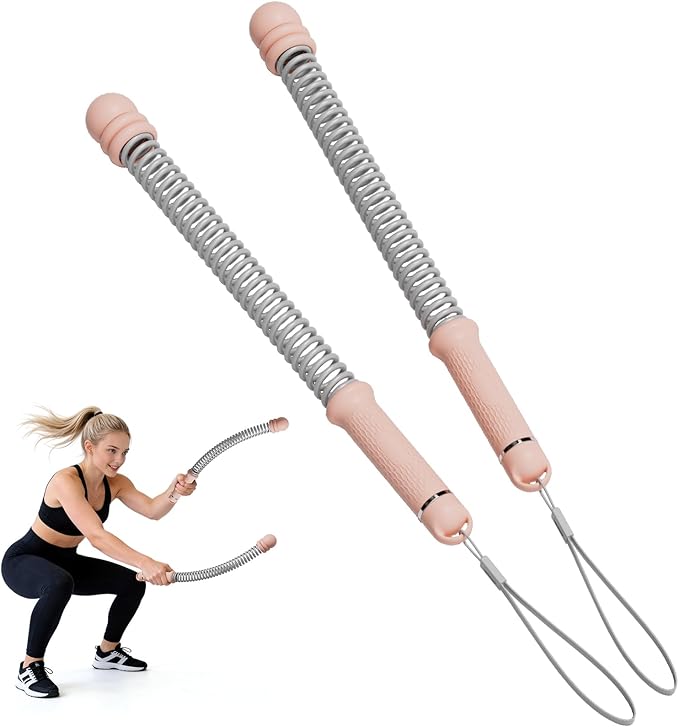 Cordless Ropeless Battle Ropes for Home Gym – Portable Weighted Workout Rope for HIIT, Cardio & Strength Training, Low-Impact Full Body Exercise Equipment for Men & Women