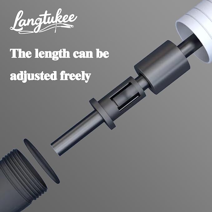 LANGETUKEE Speed Jump Rope - Professional Aluminum Alloy Skipping Rope with 360° Bearings - Adjustable 4mm Steel Cable for Double Unders, Boxing, MMA, HIIT & Cardio Training - Anti-Slip Grip