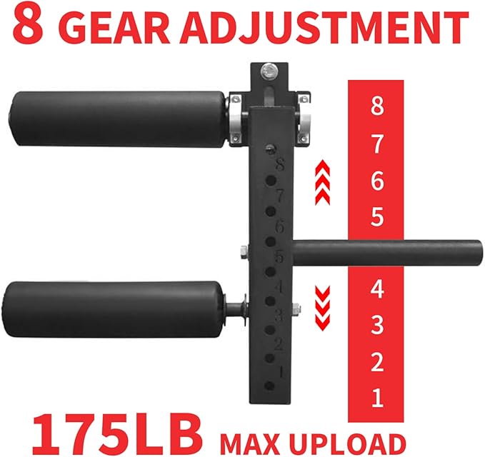 MARLANG Leg Extension and Curl Machine for Power Rack Attachments, Leg Extension Attachment for Home Gym, Leg Curl Attachment for Workout Equipment