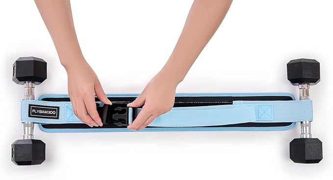 Hip Thrust Belt for Dumbbells,Booty Belt for Hip Thrust Slip-Resistant Padding