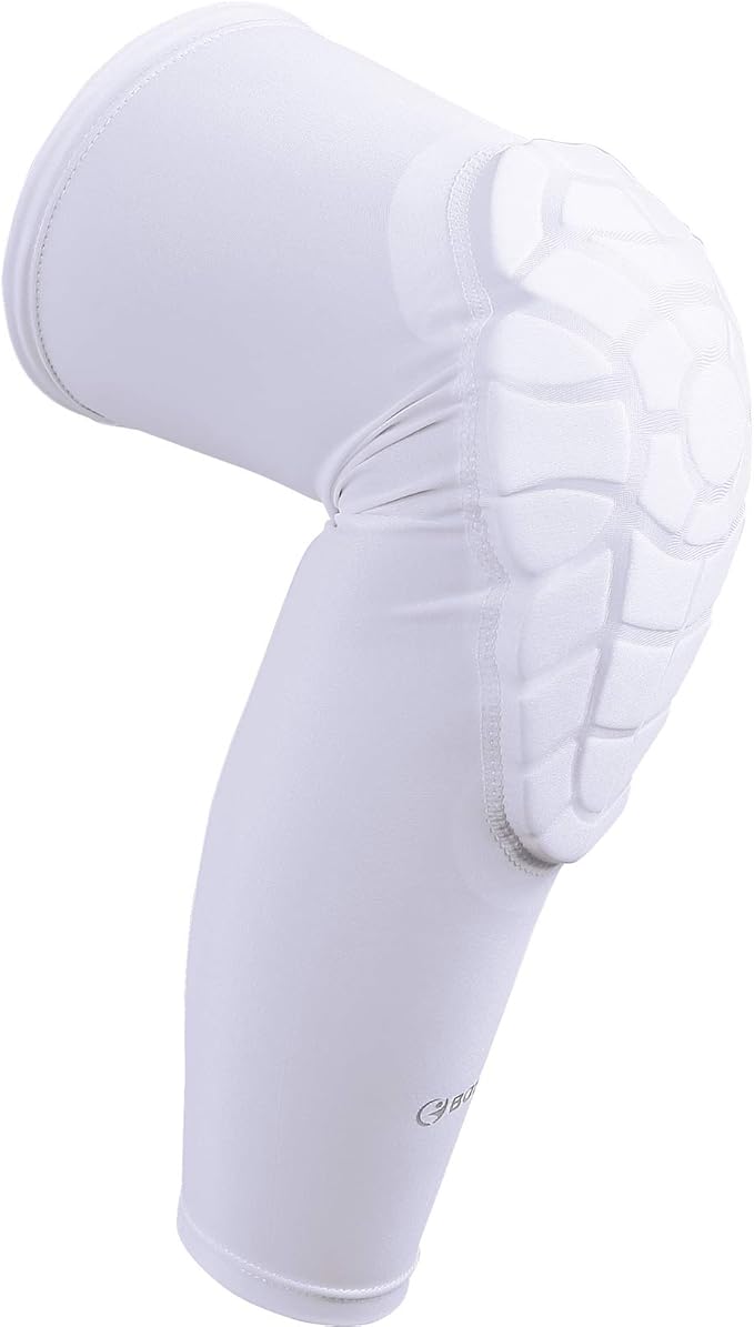 Kids Youth 5-15 Years Padded Arm Knee Sleeve Compression Leg Protective