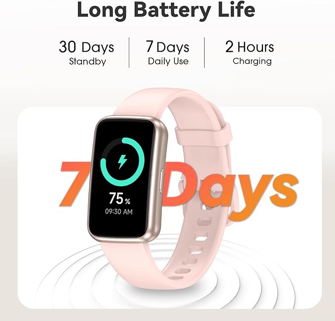 Pedometer Watch No App/Phone Required Slim Fitness Tracker, 30 Meters Waterproof 1.47'' Smart Watch, Heart Rate & Blood Oxygen Monitor Step Counter for Men Women