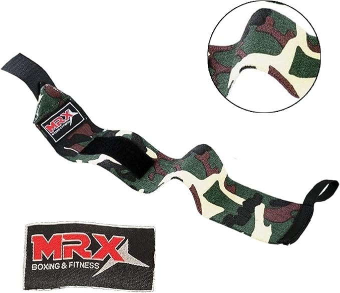 MRX Weight Lifting Gym Training Wrist Wraps for Wrist Support Bodybuilding Workout Wrap Men/Women
