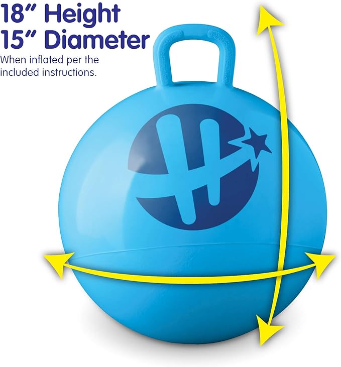 Hedstrom Trolls Hopper Ball, Hop Ball for Kids, 15 Inch, Trolls 2, Model:55-97201