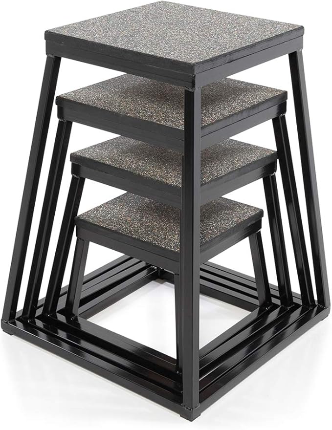 Power Systems Power Plyo Box in Black - Individual Heights
