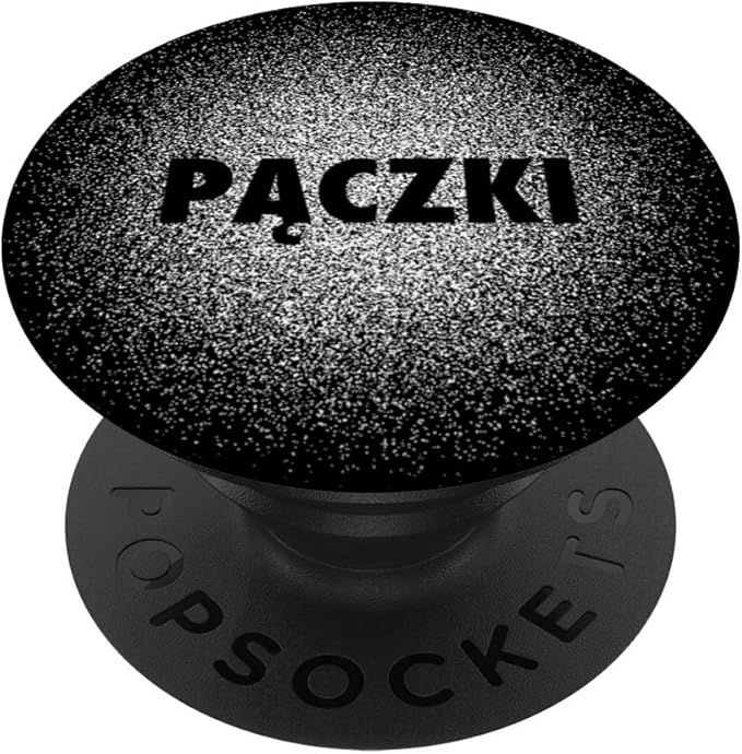 Paczki Day Poland Fried Icing Filled Donut PopSockets Adhesive PopGrip