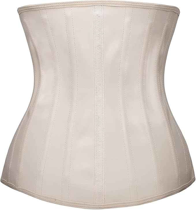 YIANNA Women's Underbust Latex Sport Girdle Waist Trainer Corsets Hourglass Body Shaper