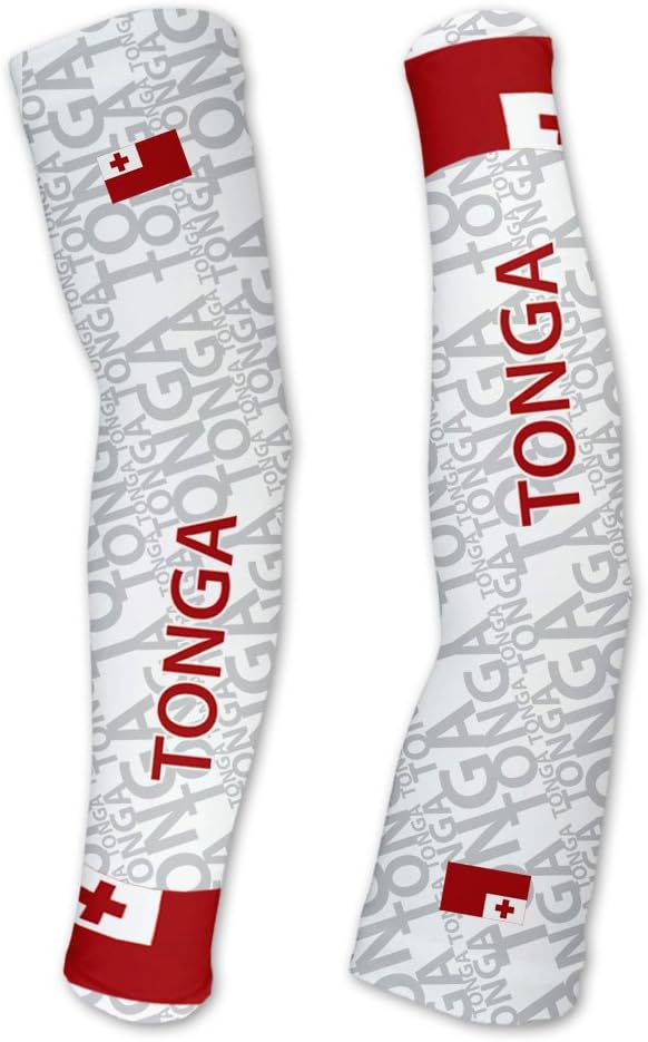 ScudoPro Tonga Compression Arm Sleeves UV Protection Unisex - Walking - Cycling - Running - Golf - Baseball - Basketball