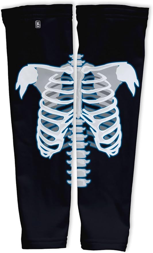 ScudoPro X Ray Compression Arm Sleeves UV Protection Unisex - Walking - Cycling - Running - Golf - Baseball - Basketball