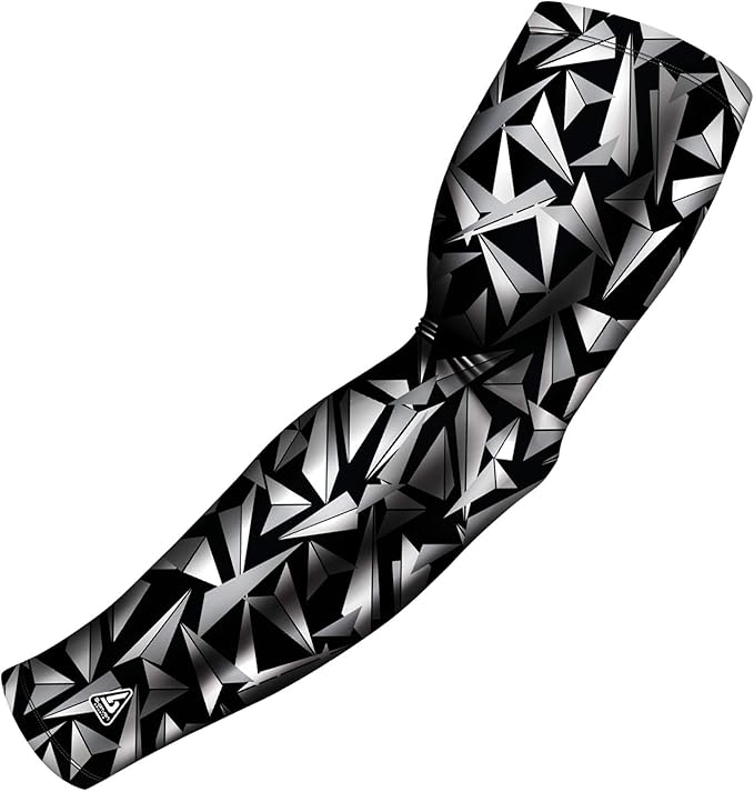 B-Driven Sports Sleeve Pro-Fit - Compression Arm Sleeve for Men & Women - Basketball & Volleyball Arm Sleeve - Single