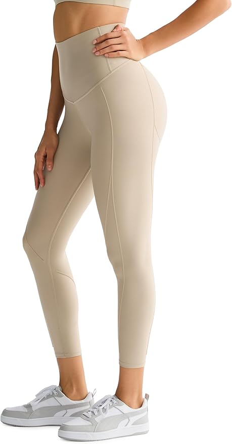 Orolay High Waisted Leggings for Women Tummy Control 7/8 Leggings for Women Compression Workout Yoga Pants