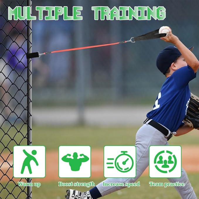 Baseball Resistance Bands for Pitchers – Pro-Grade Arm Strength & Pitching Bands