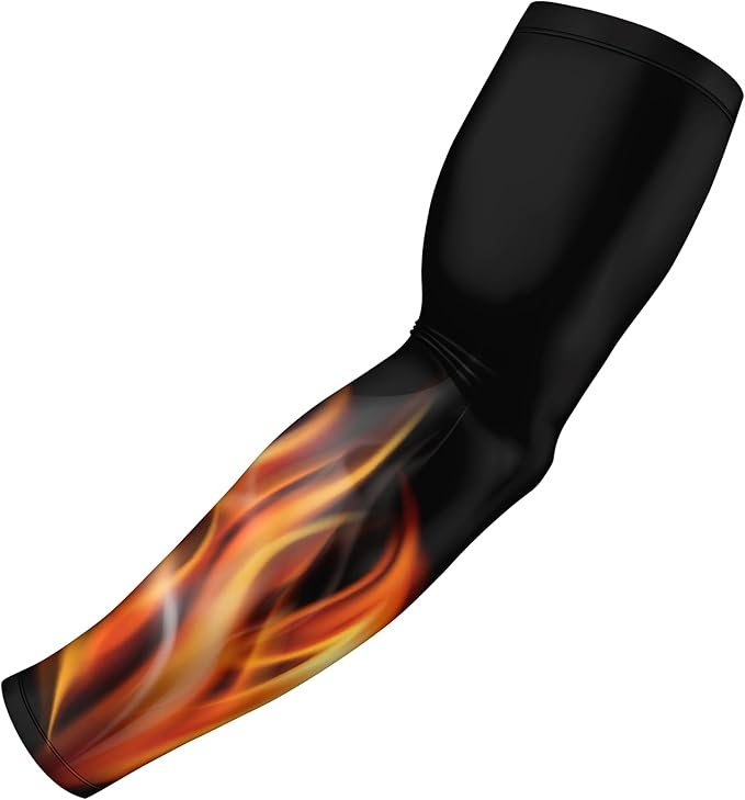 B-Driven Sports Sleeve Pro-Fit - Compression Arm Sleeve for Men & Women - Basketball & Volleyball Arm Sleeve - Single