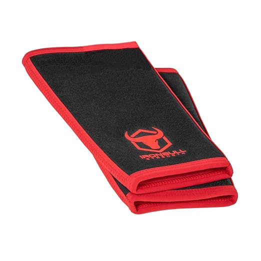 Iron Bull Strength Knee Sleeves for Powerlifting (7mm) - Weightlifting Knee Compression Sleeve for Squats - Knee Brace Support for Gym, Workout, Fitness (3X-Large)