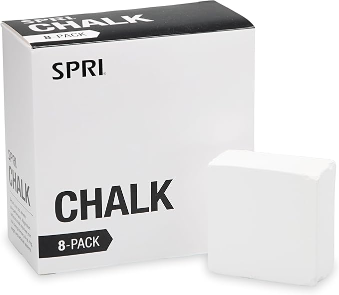 SPRI Chalk Block & Chalk Ball for Gymnastics, Rock Climbing, Bouldering, Rings, Weightlifting, Pool Billiards