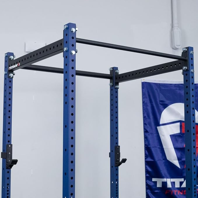 Titan Fitness T-3 Series Power Rack, 1,100 LB Capacity Cage for Weightlifting and Strength Training