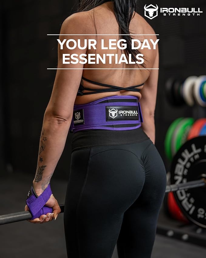 Weight Lifting Belt for Men and Women - Great for Squats, Deadlift, Lunge, Exercises and Training - Best for Olympic, Cross-Training and Bodybuilding Workout