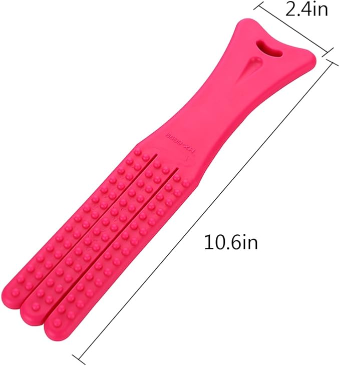 U Scinan Body Massage Pat Back Hammer Massage Tools Portable Massager Clap Stick for Shoulder Neck Foot (Random Color)