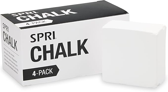 SPRI Chalk Block & Chalk Ball for Gymnastics, Rock Climbing, Bouldering, Rings, Weightlifting, Pool Billiards