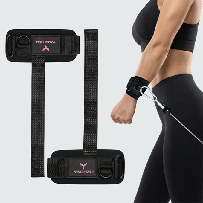 Lifting Straps with D Ring – Wrist Support for Weightlifting, Deadlifts & Cable Machine Workouts, Padded Non-Slip Gym Wrist Straps for Men and Women, Secure Fit Weight Lifting Straps