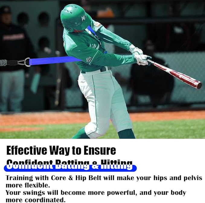Davllin Core & Hip Belt Resistance Band for Baseball & Softball Training