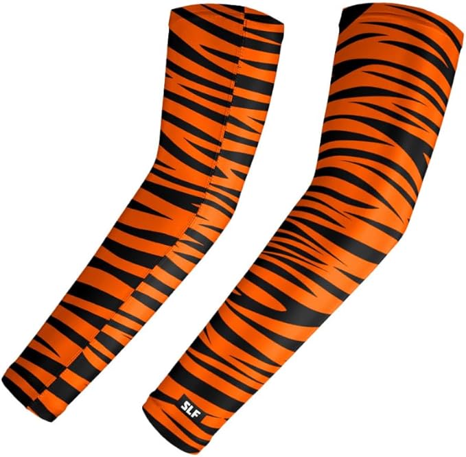 SLEEFS Arm Sleeves for Kids - Athletic Sports Sleeve for Youth Boys and Girls - UV Protection - Football Baseball Basketball