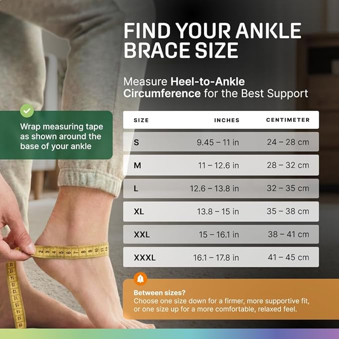 Modvel Ankle Brace for Women & Men - Compression Ankle Sleeve & Foot Brace, Right Left Ankle Support for Sprained Ankle, Achilles Tendonitis, Plantar Fasciitis Relief, Running Basketball Soccer
