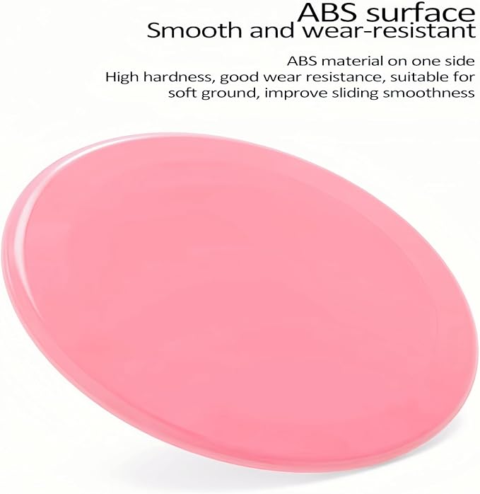Core Sliding Discs - Dual Sided Workout Sliders for Carpet & Hardwood Floor - Home Ab Pads Exercise Equipment Fitness Sliders for Women and Men