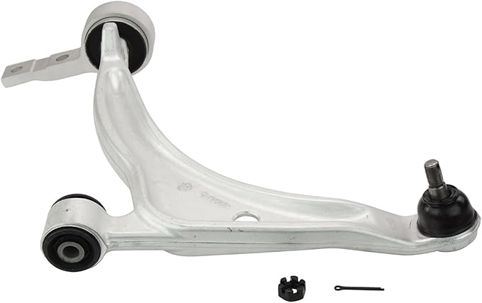 TRQ Front Left Lower Control Arm with Ball Joint Aluminum Compatible with 2002-2006 Nissan Altima 2004-2008 Maxima