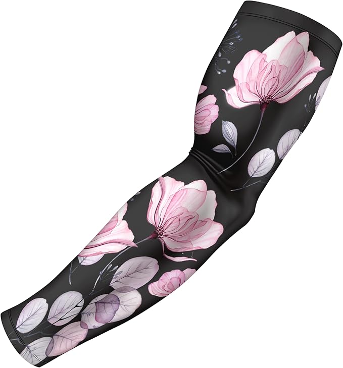 B-Driven Sports Sleeve Pro-Fit - Compression Arm Sleeve for Men & Women - Basketball & Volleyball Arm Sleeve - Single