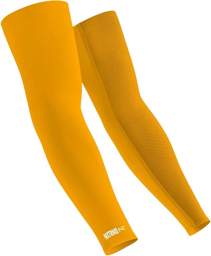 1 Pair Nxtrnd Compression Arm Sleeves for Men, Breathable Football, Basketball, Baseball Accessory, Adult & Kids