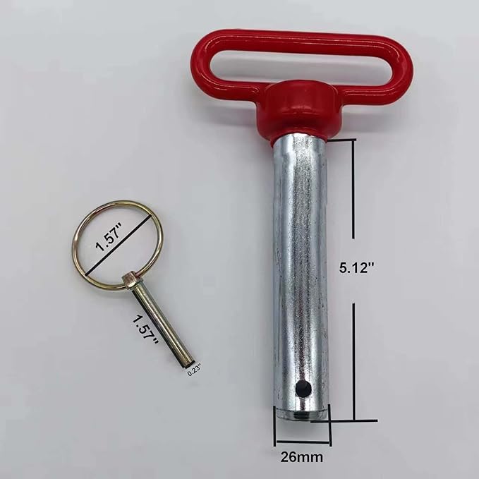 Quick & Safety Pins Designed for Power Racks, Power Cage Squat Rack Home Gym Accessories(Hole Diameter 26mm)