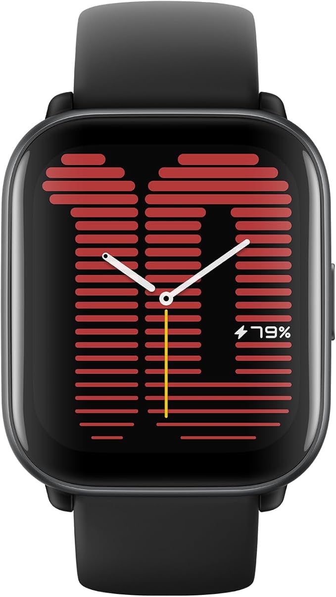 Amazfit Bip 6 Smart Watch 46mm, 14 Day Battery, 1.97" AMOLED Display, GPS & Free Maps, AI, Bluetooth Call & Text, Health, Fitness & Sleep Tracker, 140+ Workout Modes, 5 ATM Water-Resistance (Renewed)
