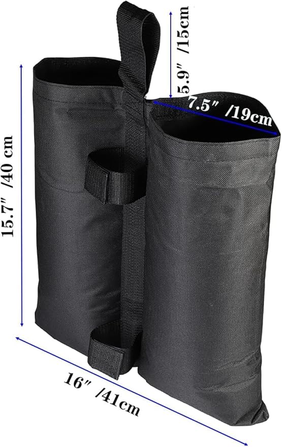 280 LBS Extra Large Canopy Weights Bag Leg Weight for Pop up Canopy Tent, Sand Bags for Patio Umbrella Instant Outdoor Sun Shelter