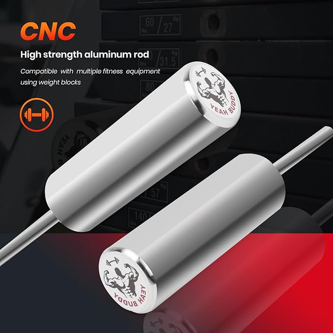 Weight Stack Pin Extender for Gym Cable Machine & Home Gym, Ø 10 mm, Allowing Additional Olympic Weight Plates, Made of Durable Steel for Secure and Long-Lasting Use