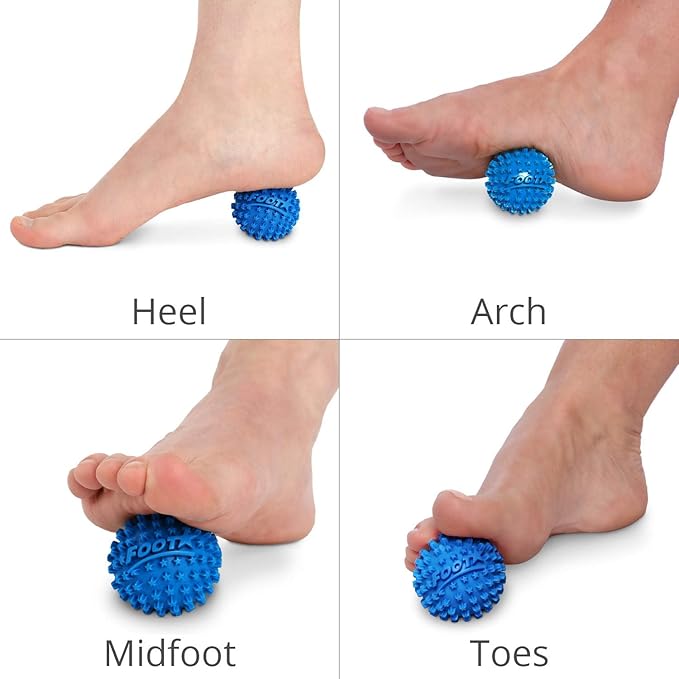 Body Back FSA Eligible Ultimate Trigger Point Release Sports Bundle, Relief from Cramping Soreness, Tightness in Legs, Feet & Back, Deep Muscle Massage (Buddy Black 2.0 + Foot Star)