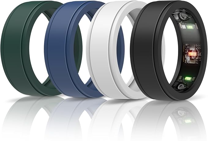 Oura Ring Protector, Anti-Scratch Silicone Cover for Oura Ring Gen 3, Working Out Gym
