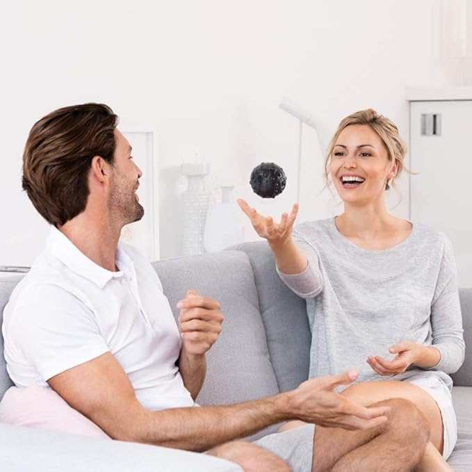 Beurer 2 Vibrating Settings Massage & Therapy Mobility Ball for Trigger Point Massage, Black,MG10