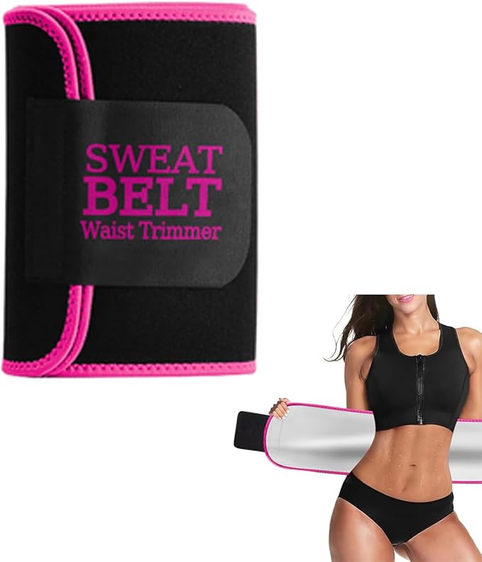 AMZBOSS Waist Trainer for Women Lower Belly Fat, Waist Sweat Band for Women, Belly Band Sweat Belt, Stomach Wrap, Body Shaper