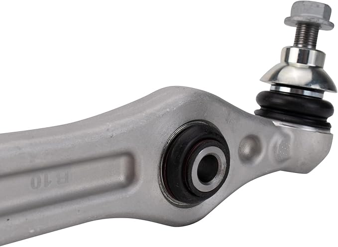 TRQ Front Left Lower Control Arm with Ball Joint Aluminum Compatible with 2015-22 Mercedes-Benz C300 15 C400 16-22 GLC300 18-20 GLC350e 17-19 E300 20-22 E350 19-22 E450 19-21 CLS450