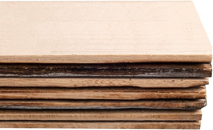 Nail Up Paneling Wood Wall Panels, Real Solid Planks DIY Easy Application, Rustic Reclaimed Barn Paneling for Accent Walls, Brown Gray Combinations, 10.5 sq. ft