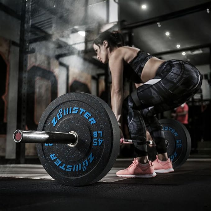 Bumper Weight Plate Olympic Plate Hi-Temp Bumper Weight Plate with Steel Insert Strength Training Weight Lifting Plate