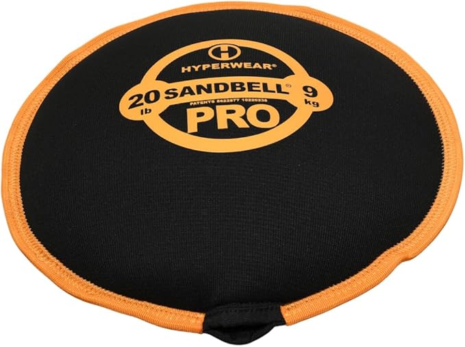 Hyperwear SandBell® PRO – Premium Soft Sandbag Weight for Functional Strength, HIIT & Slam Training (2–50 lb)