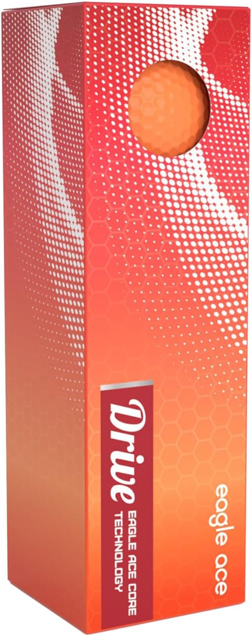 Eagle Ace™️ Drive Golf Balls-2 Layers-Maximum Distance,Optimal Spin Control (2024 Version