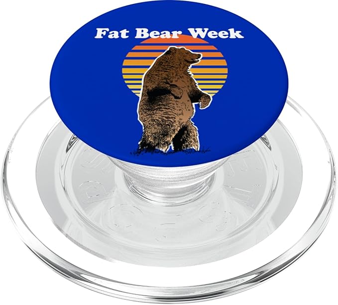 FAT BEAR WEEK! Vintage FAT BEARS Design for FAT BEARS fans PopSockets PopGrip for MagSafe