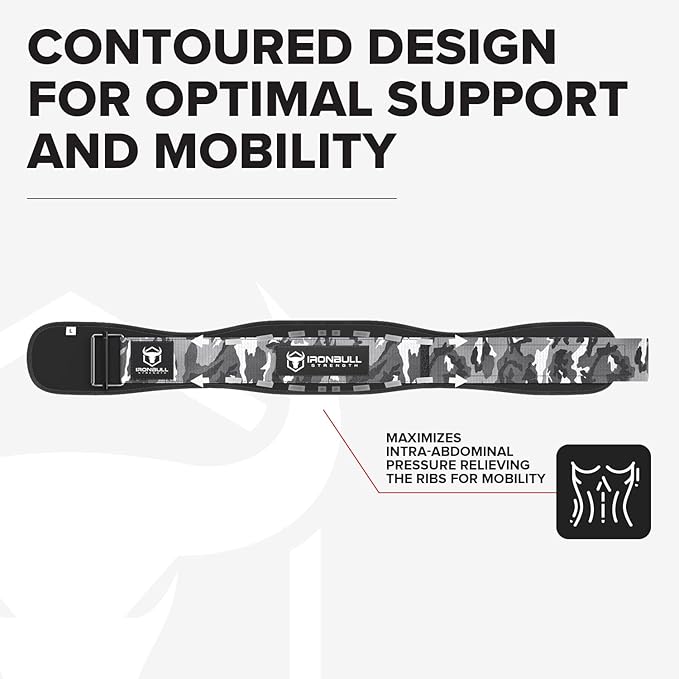 Weight Lifting Belt for Men and Women - Great for Squats, Deadlift, Lunge, Exercises and Training - Best for Olympic, Cross-Training and Bodybuilding Workout