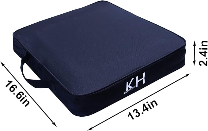 Indoor&Outdoor Chair Cushions, Stadium Seat Cushions for Bleachers, Boat Canoe Kayak Seat, Best for Camping, Bleachers, Sports Events