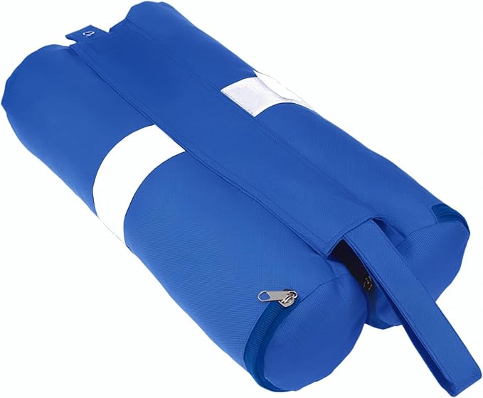 White Sand Bag for Canopy Weights, Heavy Duty Sandbags for 10 x10 12x12 Pop Up Beach Tent Leg, Patio Furniture, Photography Backdrop Stand, Vendor Pergola
