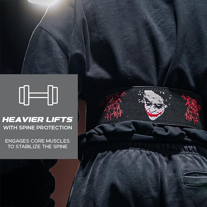 Katamu Premium Leather Lever Weightlifting Belt – Secure Steel Lever, Powerlifting Support for Deadlifts, Squats & Heavy Lifts - Be A Hero